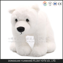 Urso polar do luxuoso 2016 mini brandamente bonito para a promoção, urso polar do luxuoso branco pequeno relativo à promoção